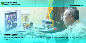 Read more about the article DMM Sesi IV, Dukcapil Menyapa Masyarakat